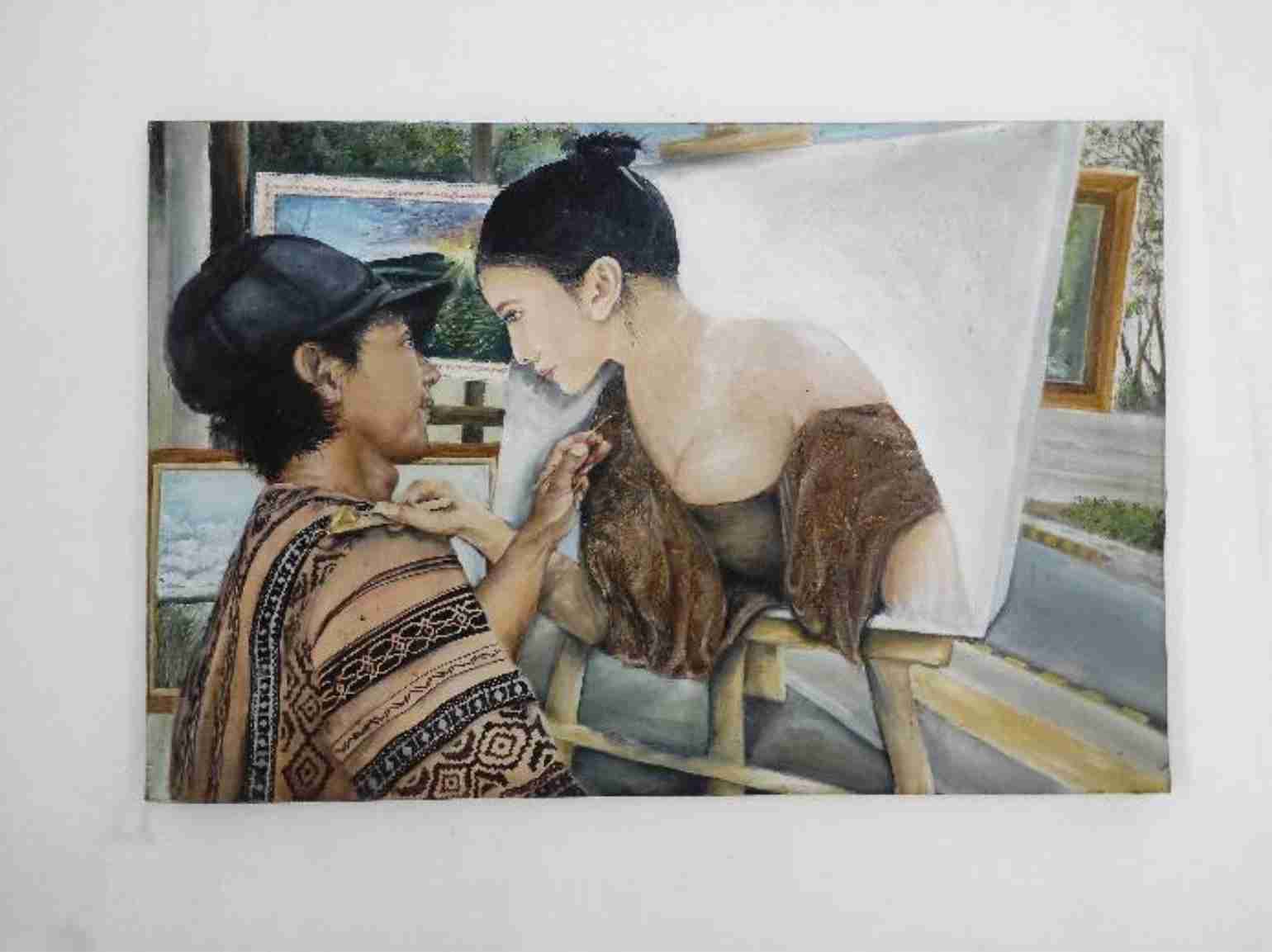 melukis batik pelukis batik